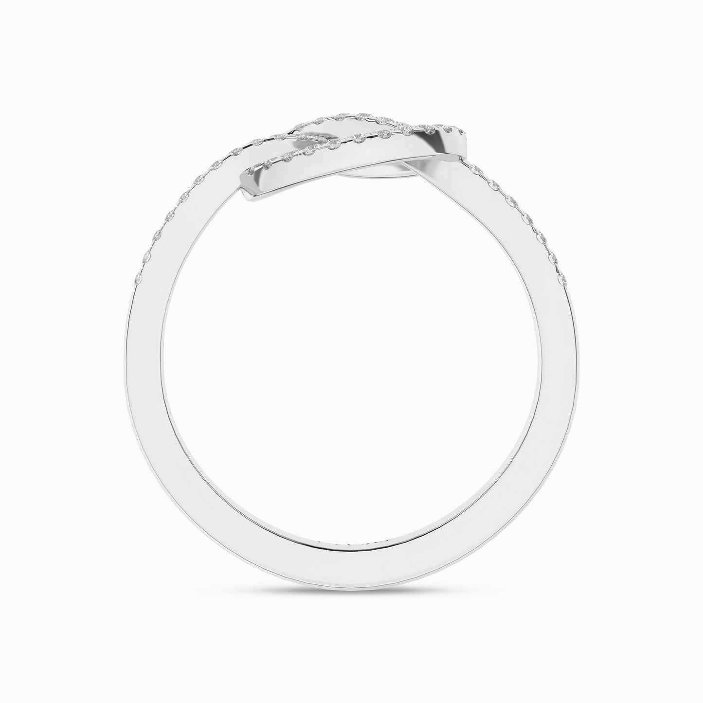 Infinity Heart Ring_Product Angle_1/6Ct - 3