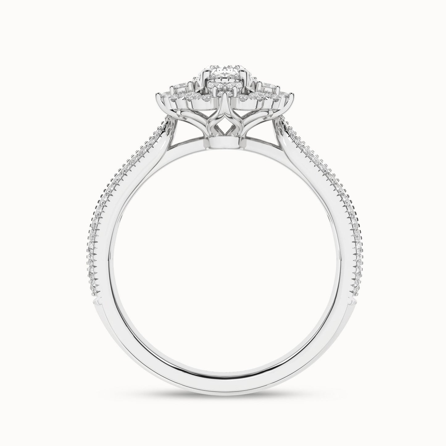 Ornate Ellipse Ring_Product Angle_5/8Ct - 3