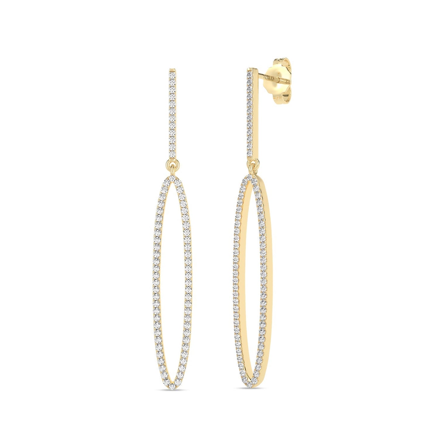 Silhouette Iconic Danglers_Product Angle_1/3 Ct. -  3