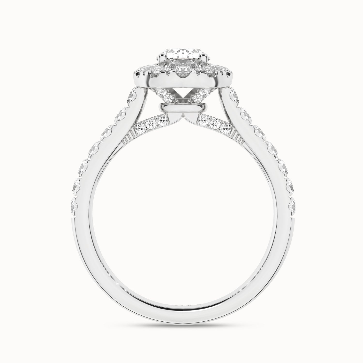 Signature Ellipse Halo Ring_Product Angle_1 1/2Ct - 4