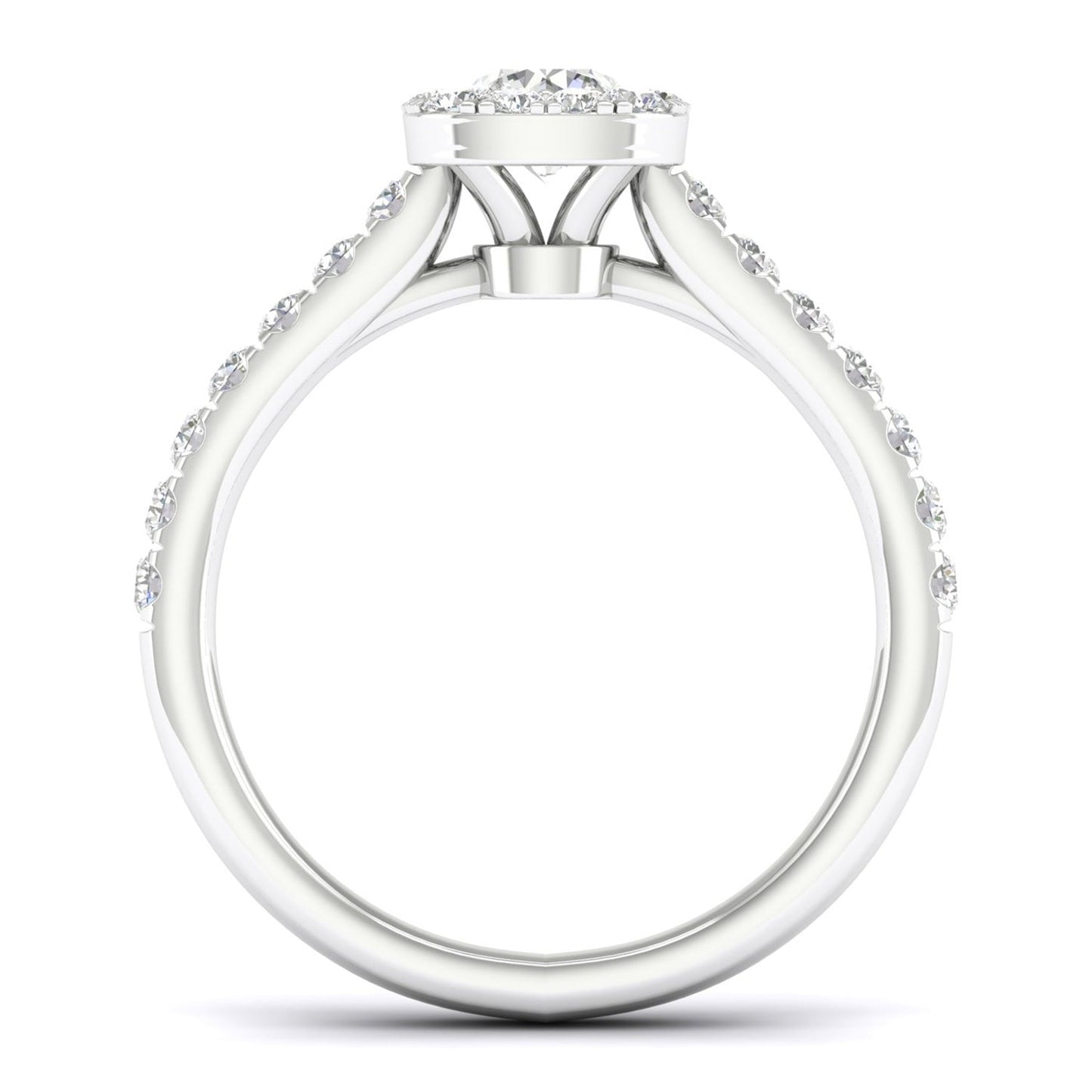 Signature Iconic Round-Princess Halo Ring_Product Angle_1Ct - 3