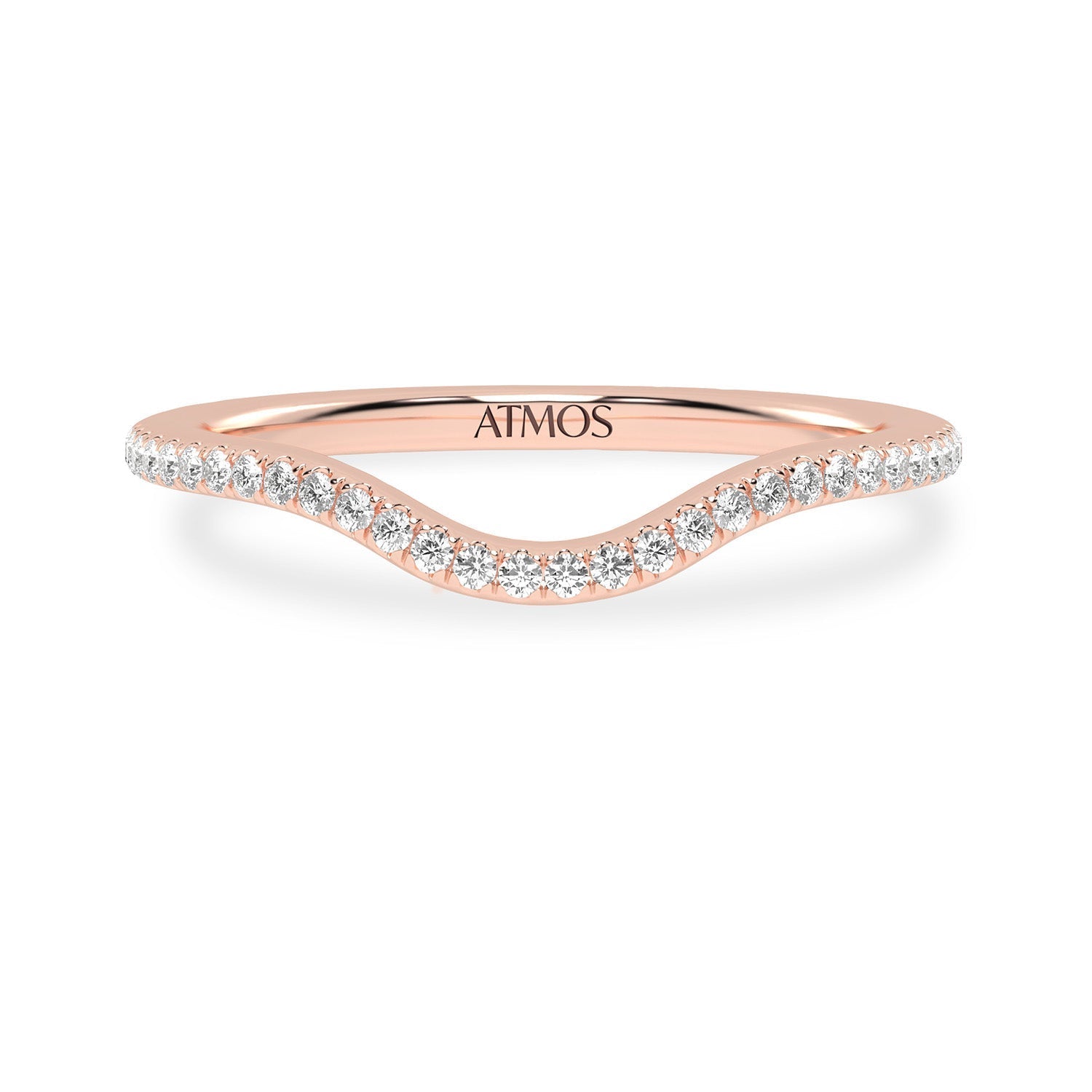 Atmos Chevron Ring_Product Angle_1/6 Ct. - 1