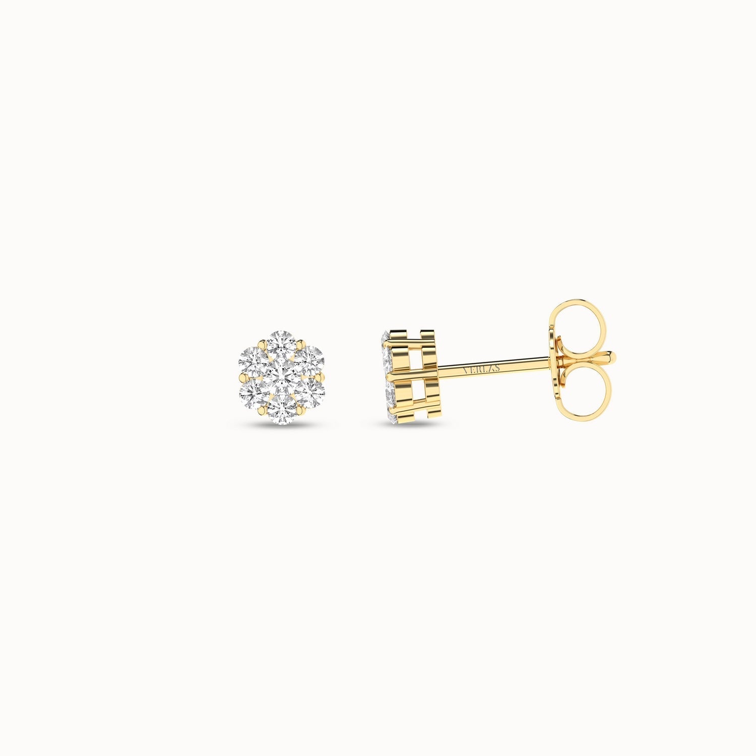 Primrose Studs_Product Angle_1/3Ct. - 1