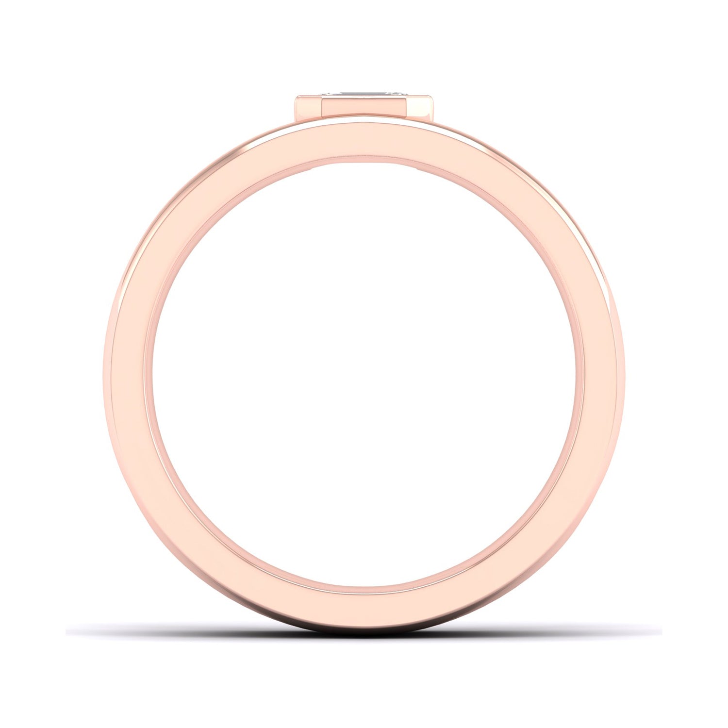 Essential 4-Pronged Round Ring_Product Angle_1/4 Ct. - 3