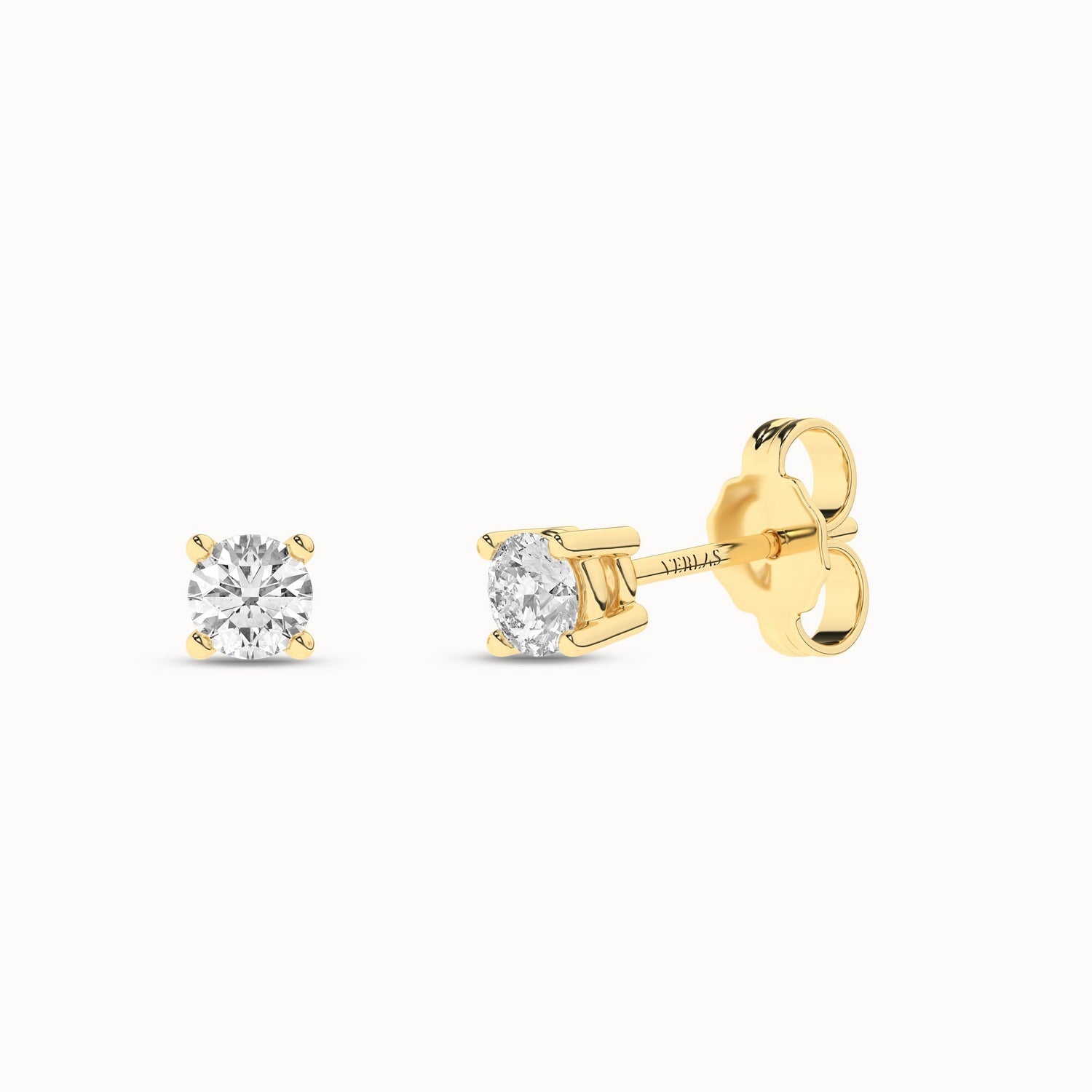 Round Solitaire Studs_Product Angle_1/4Ct. - 2