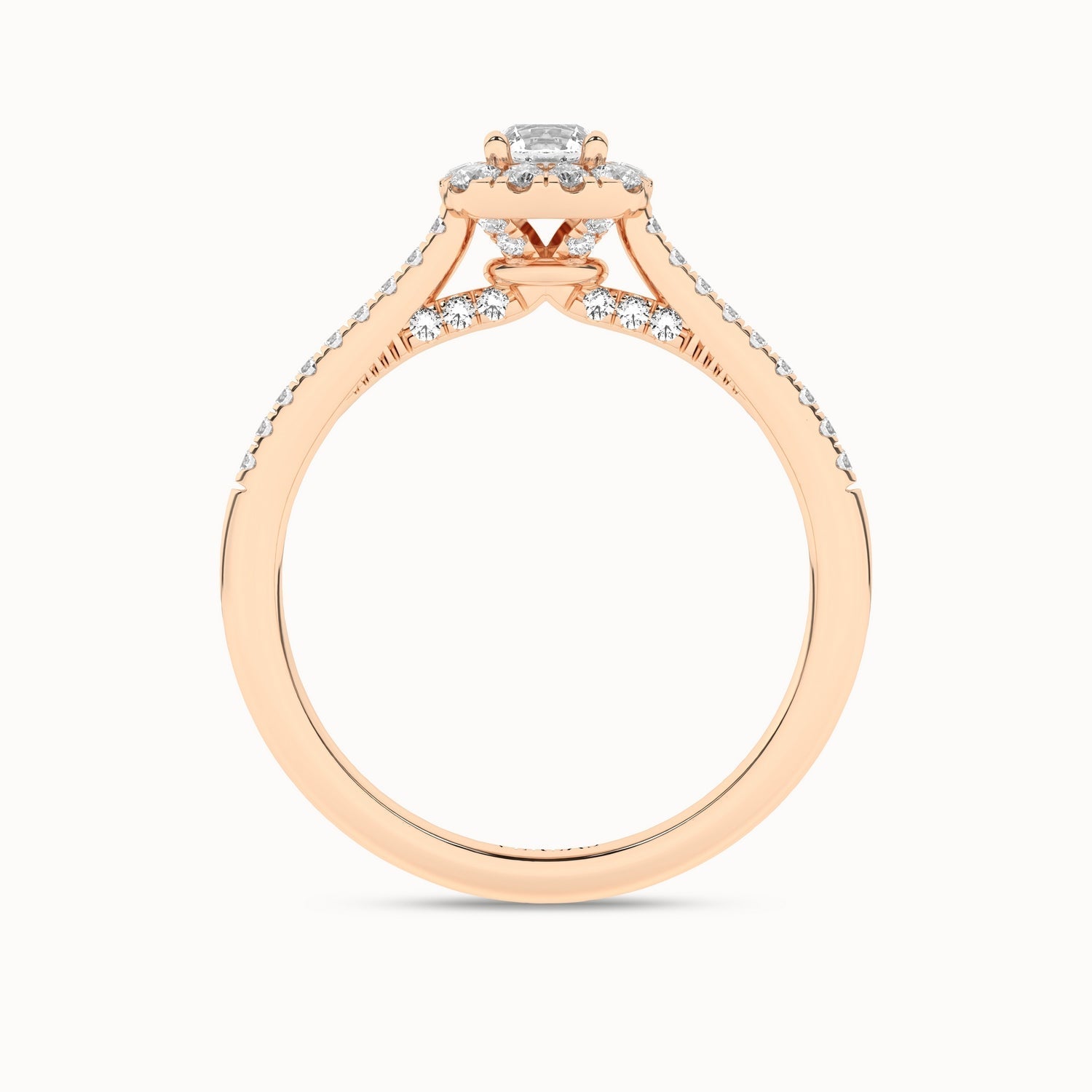 Round-Center Princess Halo Ring_Product Angle_1/2Ct. - 2