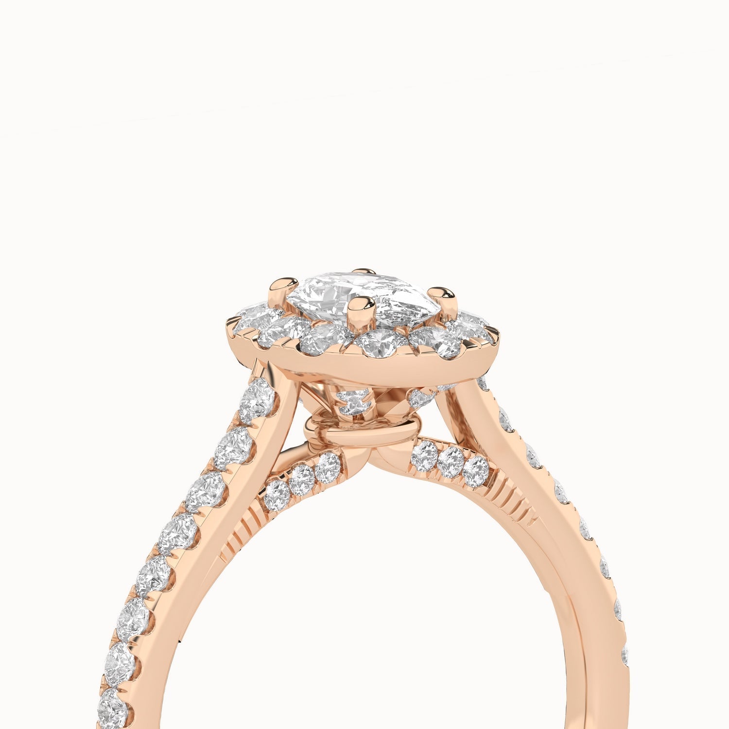 Signature Ellipse Halo Ring_Product Angle_1Ct - 5