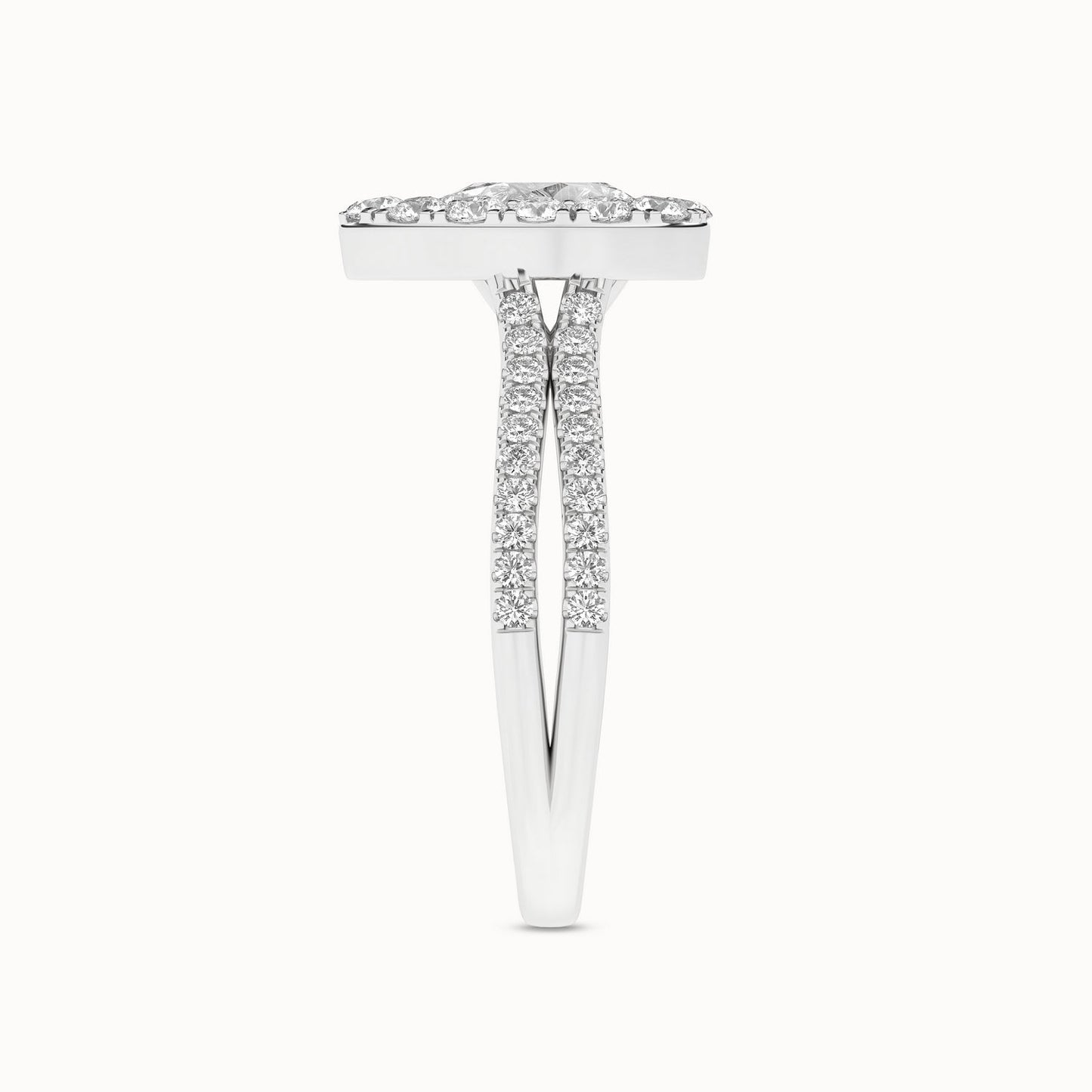 Unified Iconic Dewdrop Halo Ring_Product Angle_1 5/8Ct - 4