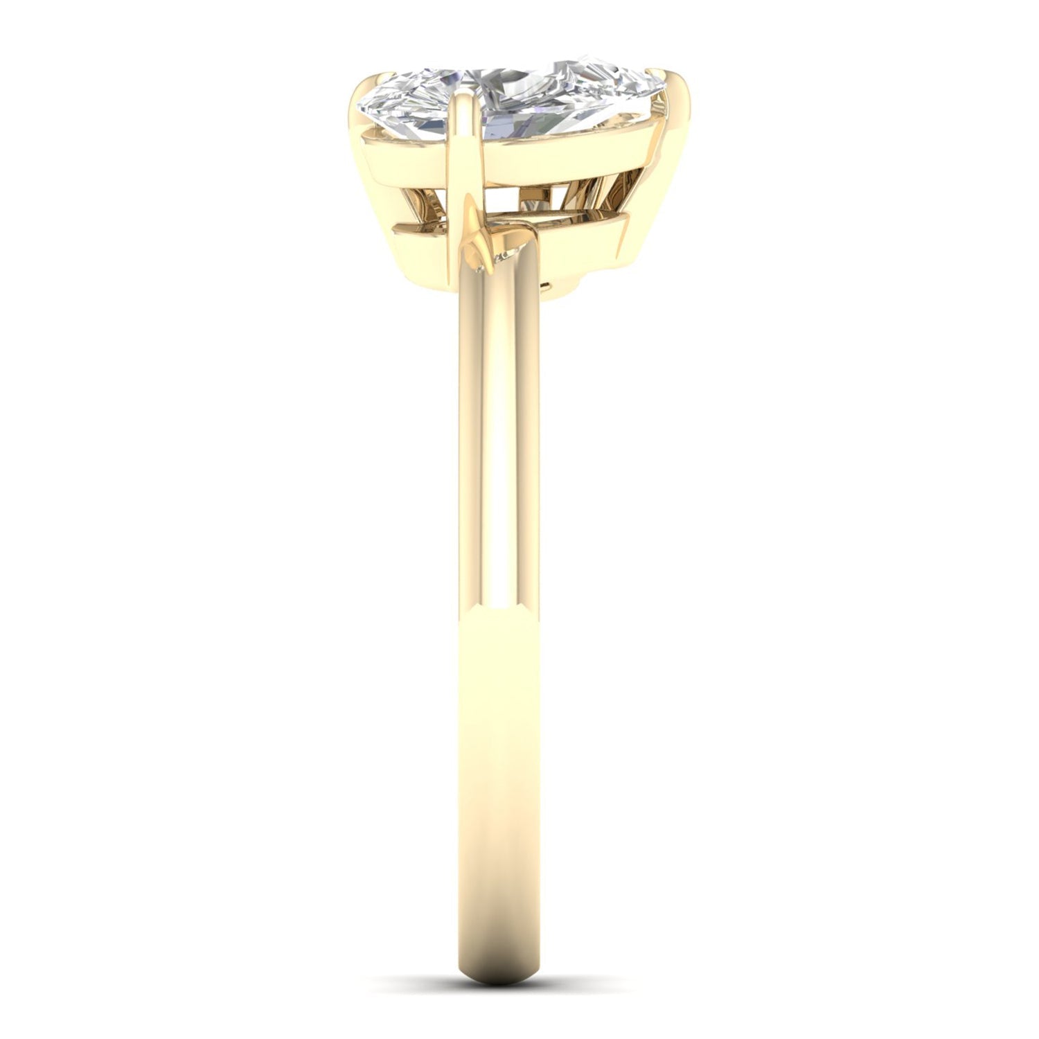 Atmos Asymmetrical Pear Diamond Two Stone Ring_Product Angle_1 1/3 Ct. - 4