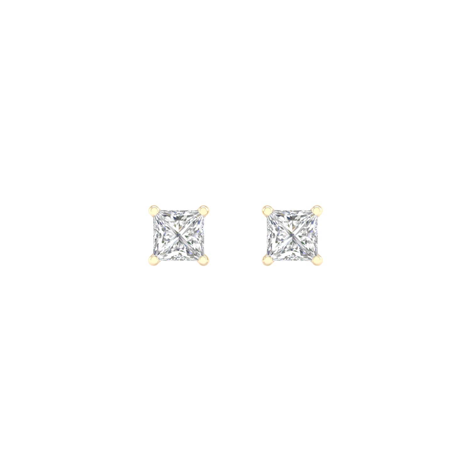 Princess Blossom Studs_Product Angle_1/4 Ct. - 3