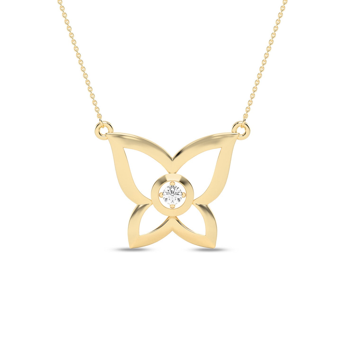 Butterfly Sparkle Necklace_Product Angle_0.03 - 1