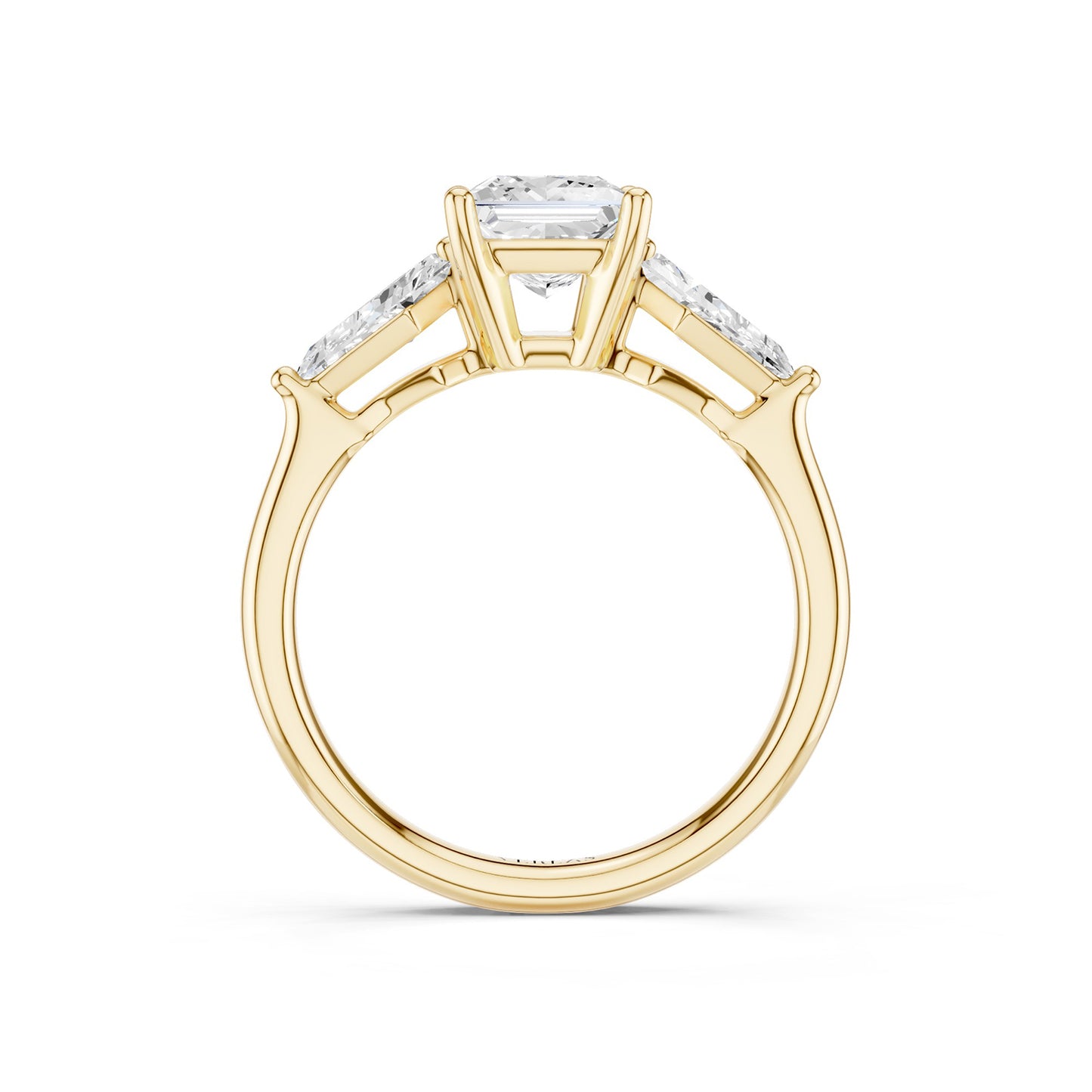 Princess - Kite Trinity Diamond Ring