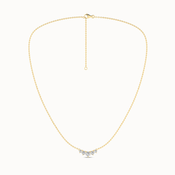 5-Stone Atmos Diamond Necklace