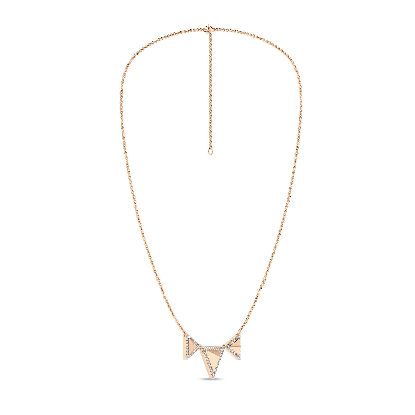 Pyramid Trois Pendant Necklace