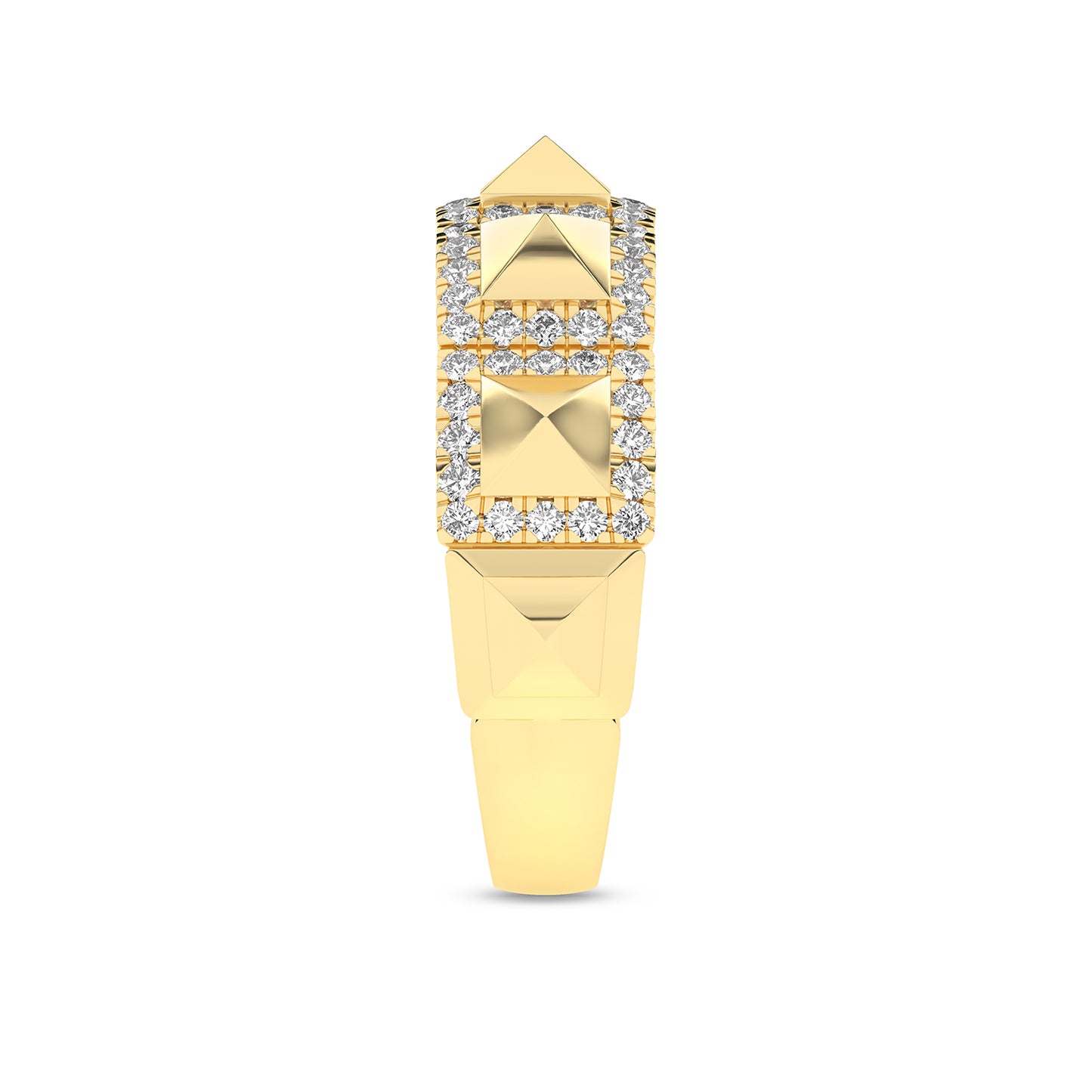 Pyramid Luxe Geometric Statement Band