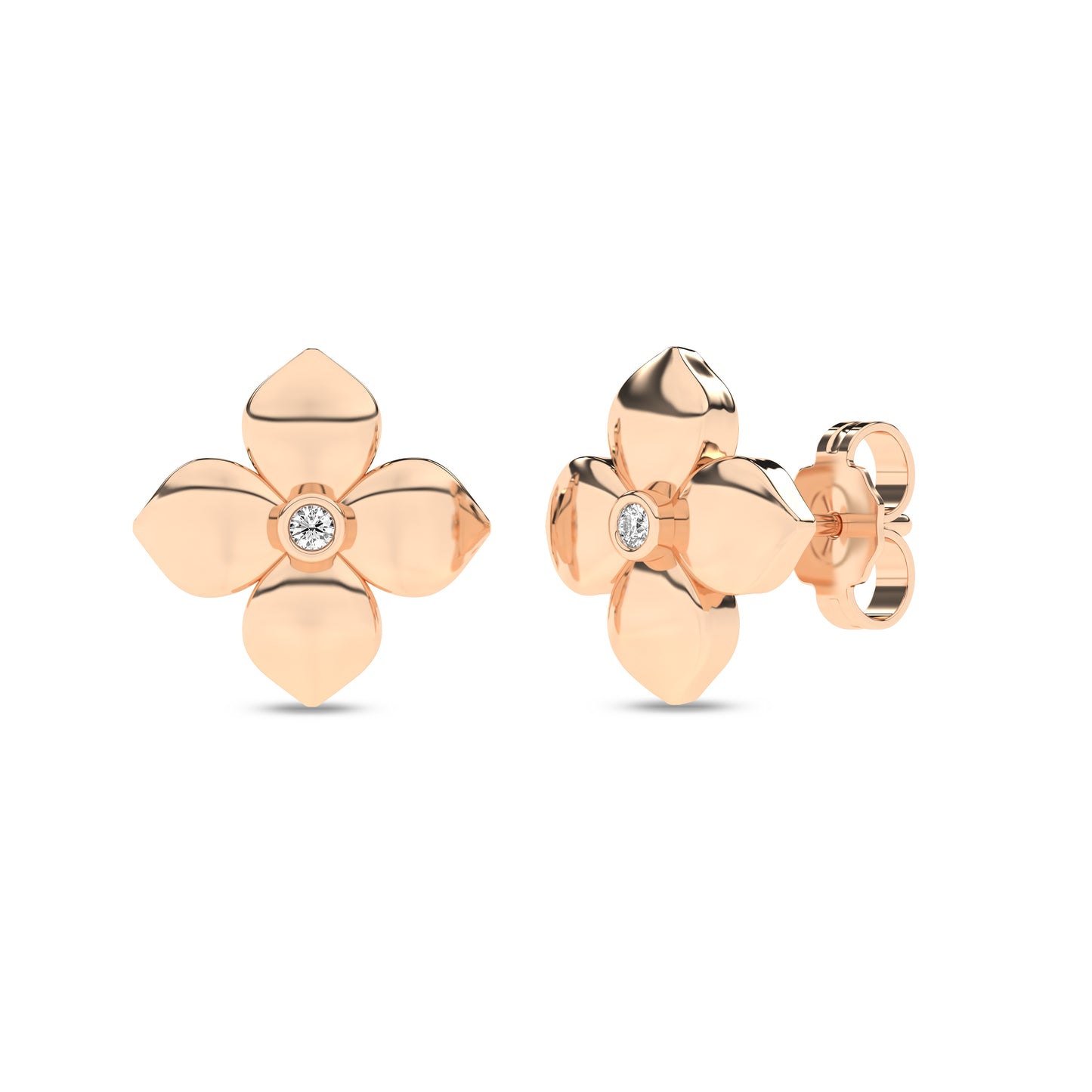 La Fleur Diamond Studs