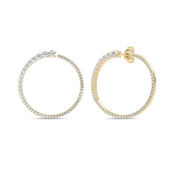 Graduated Sundrop Bardot Hoops