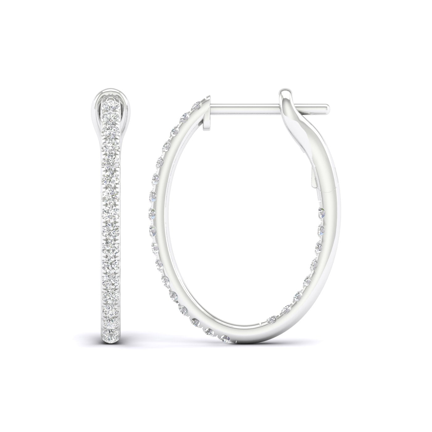 Forever Oval Hoops