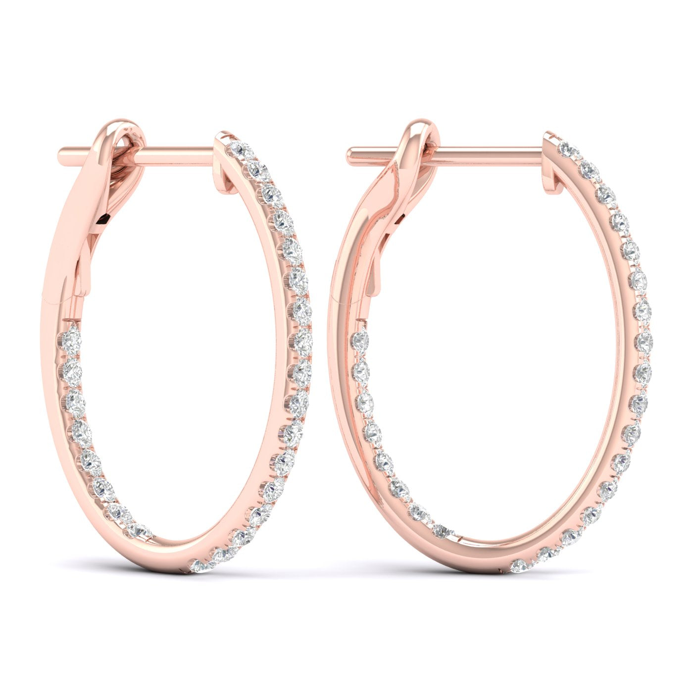 Forever Oval Hoops