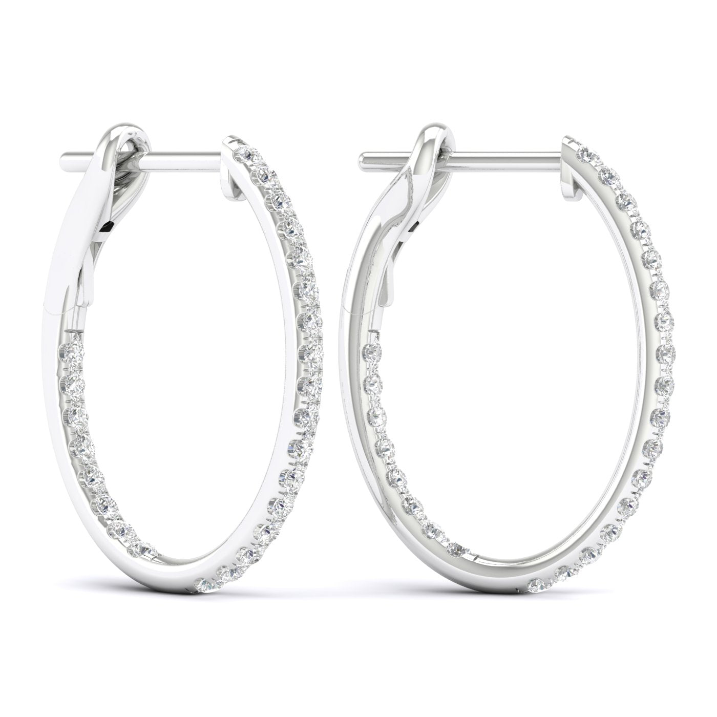 Forever Oval Hoops