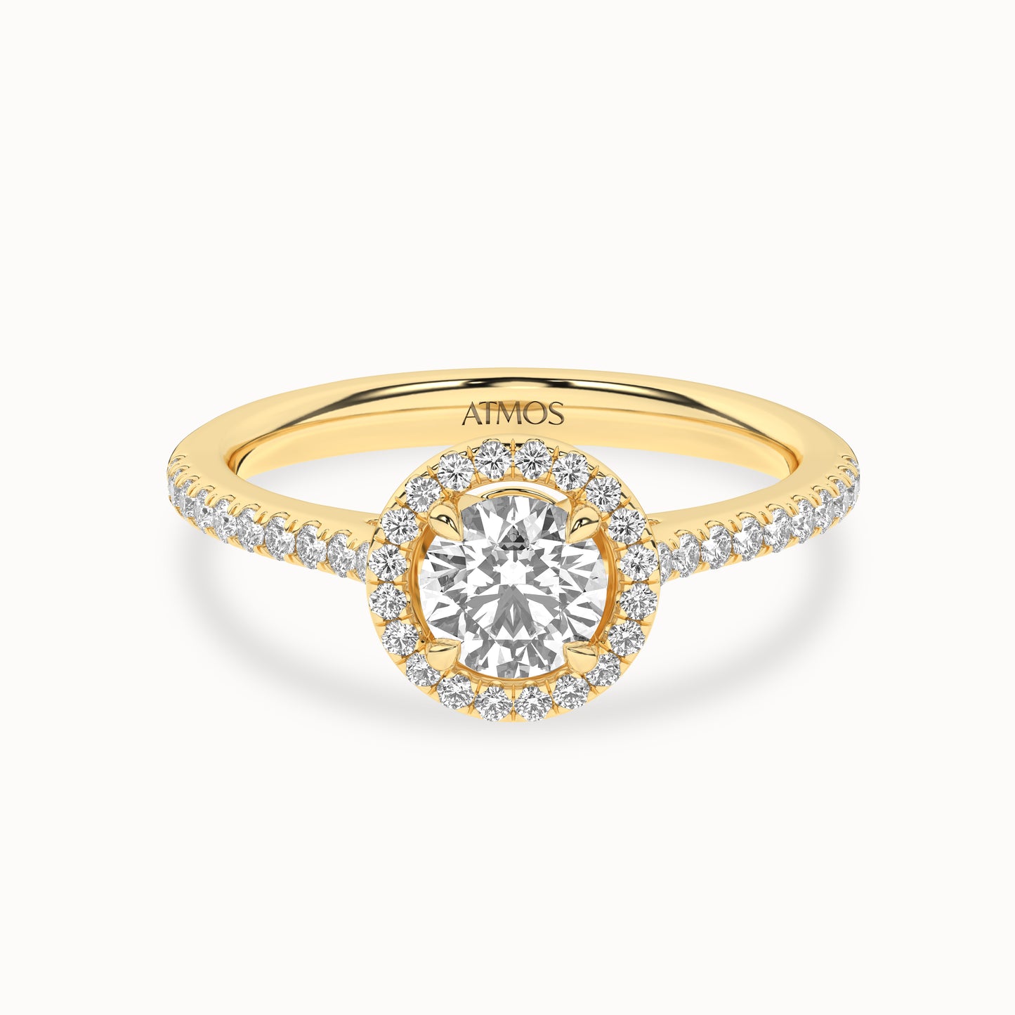 Round Signature Halo Ring