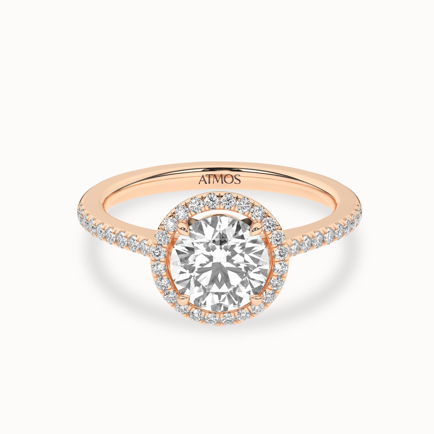 Round Signature Halo Ring