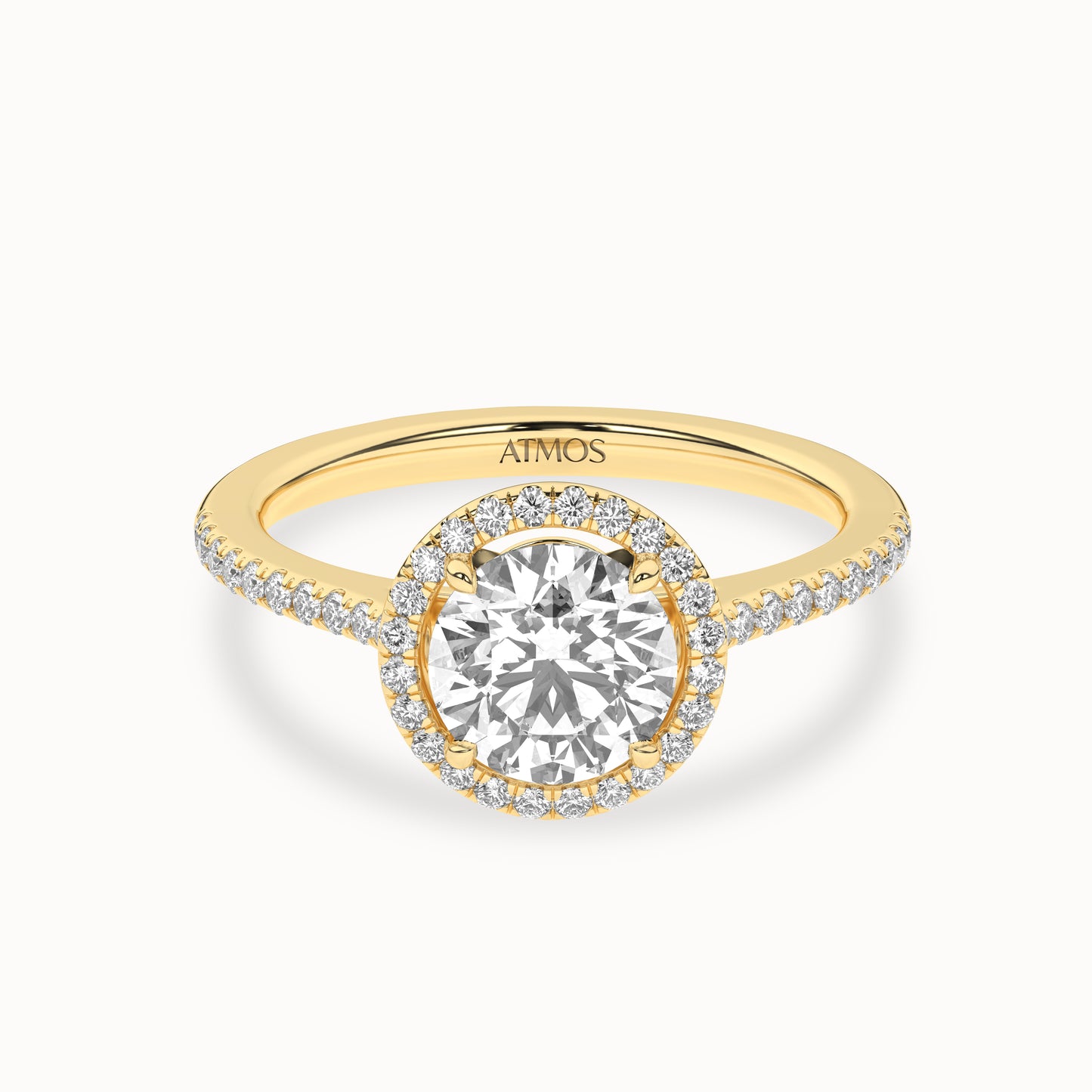 Round Signature Halo Ring