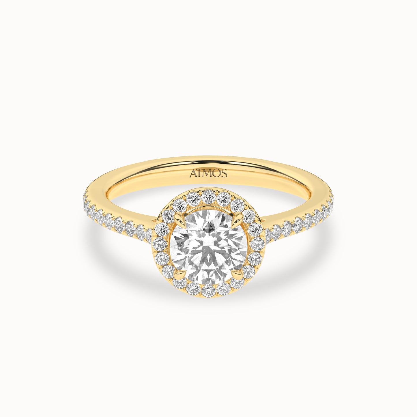 Round Signature Halo Ring