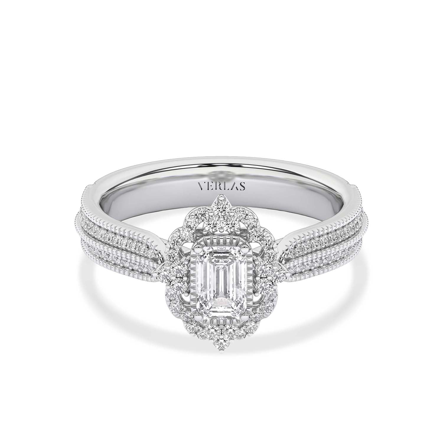 Ornate Emerald Ring – Verlas