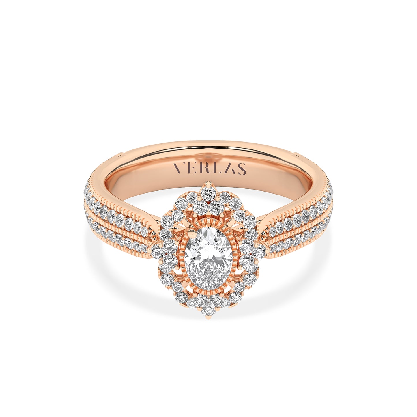 Ornate Ellipse Ring