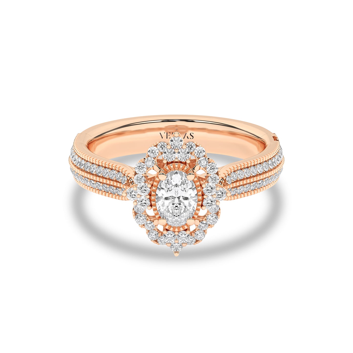 Ornate Ellipse Ring