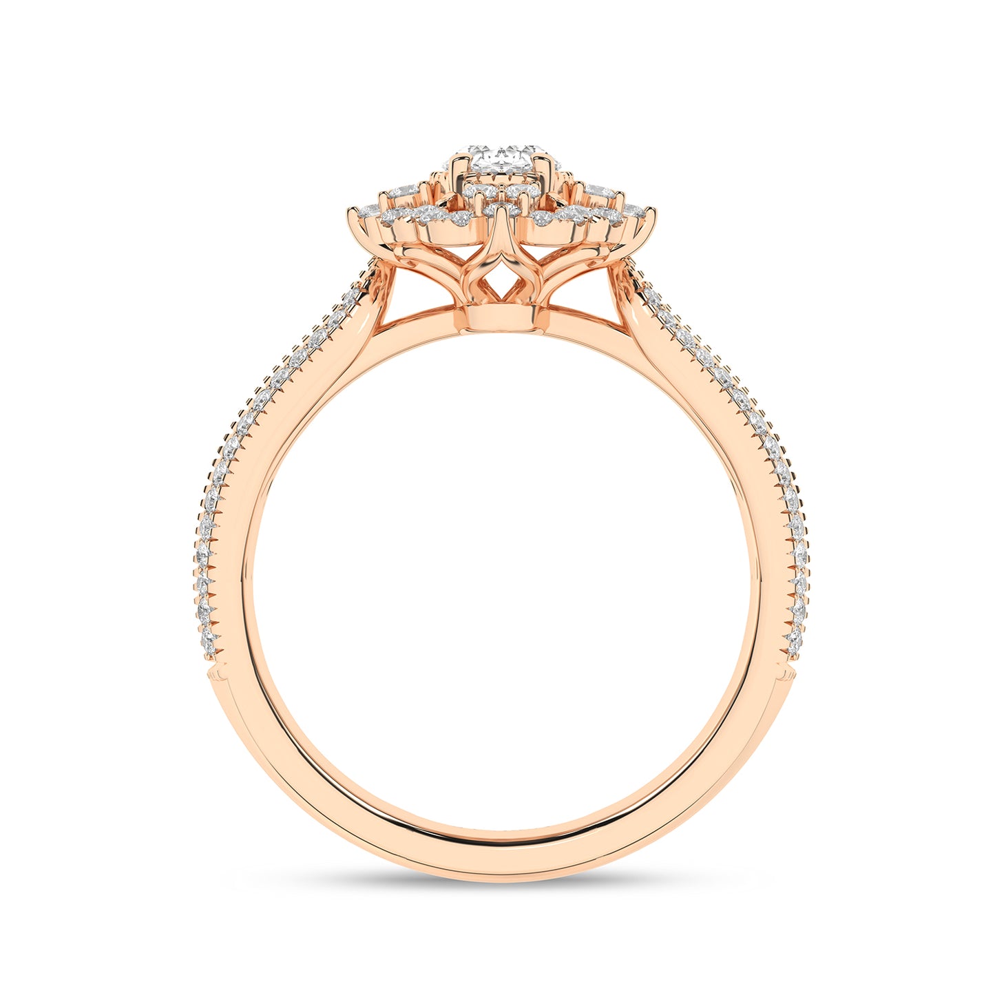 Ornate Ellipse Ring