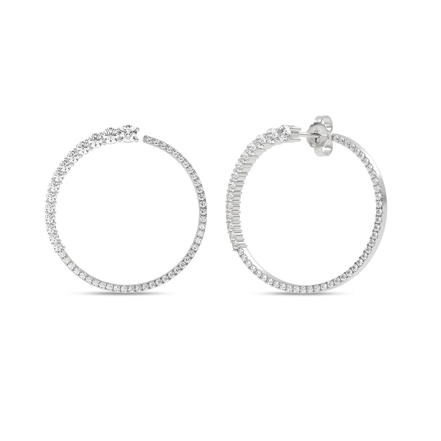 Graduated Sundrop Bardot Hoops