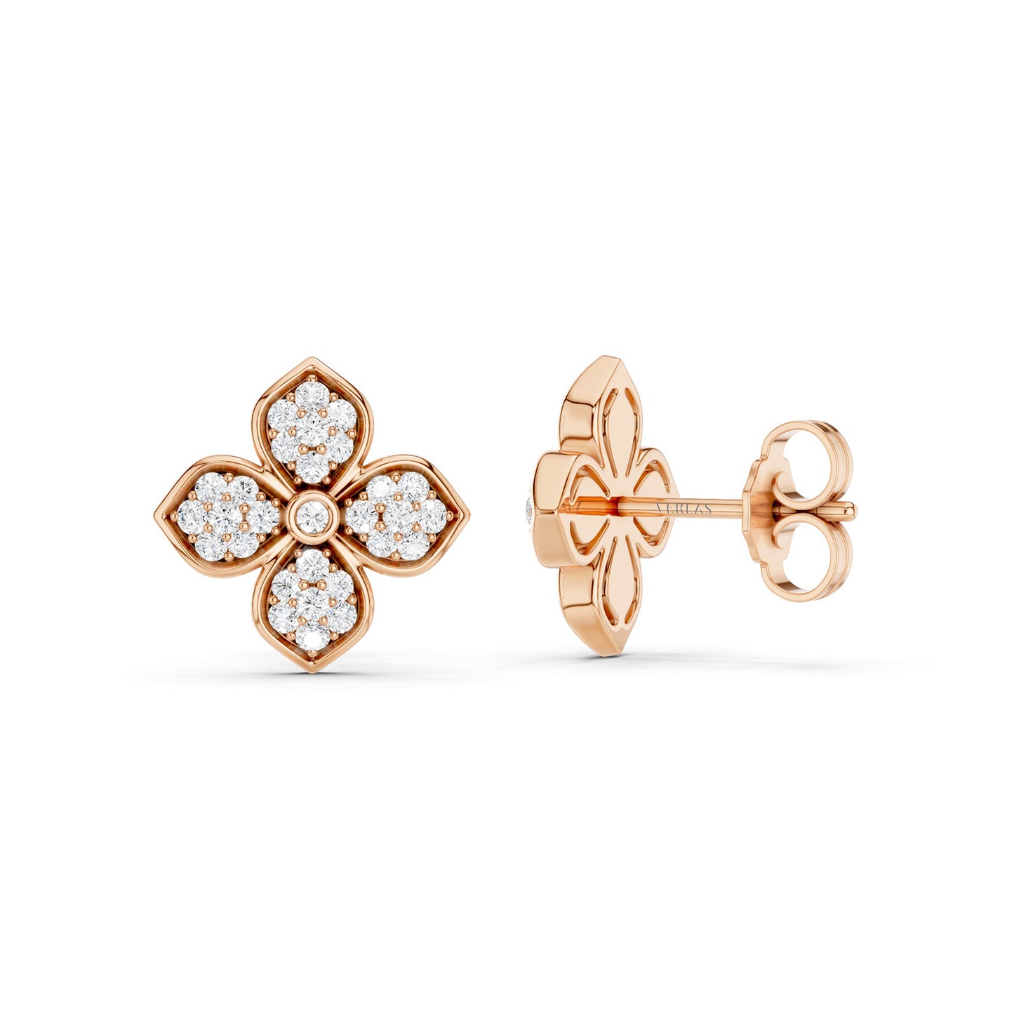 La Fleur Diamond Radiant Studs