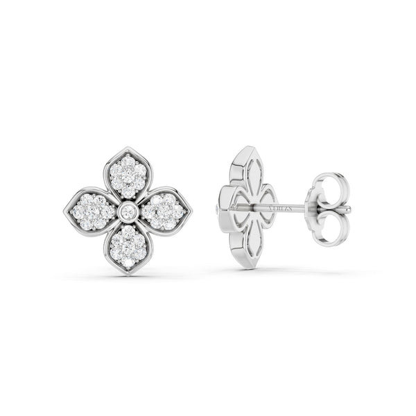 La Fleur Diamond Radiant Studs