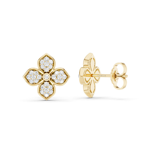 La Fleur Diamond Radiant Studs