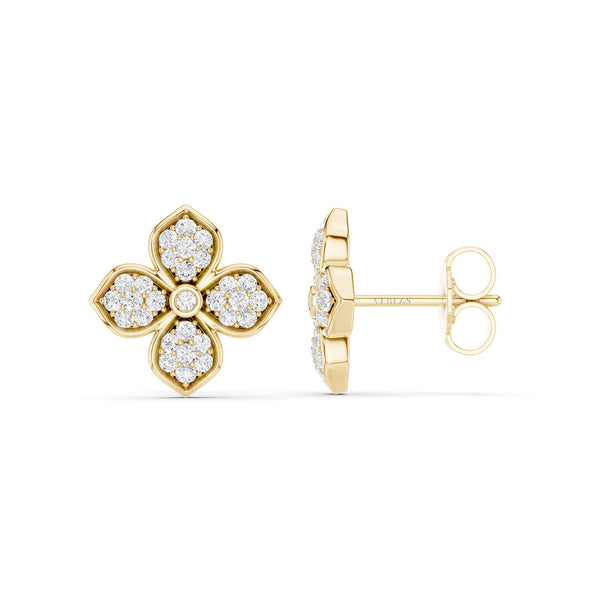 La Fleur Diamond Radiant Studs