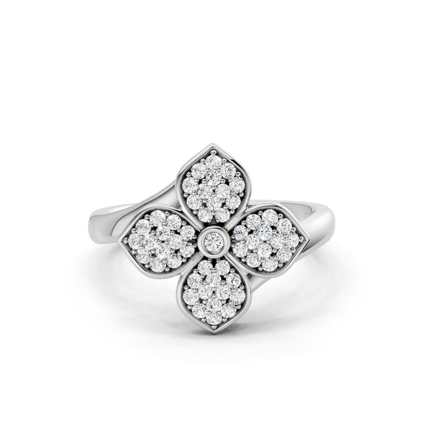 La Fleur Diamond Radiant Ring