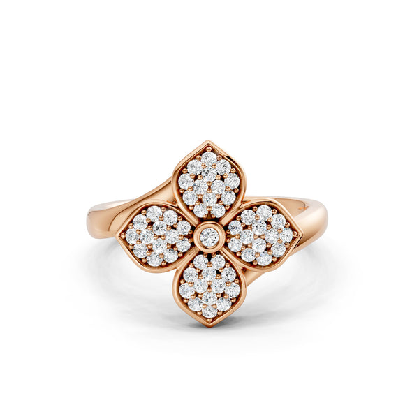 La Fleur Diamond Radiant Ring