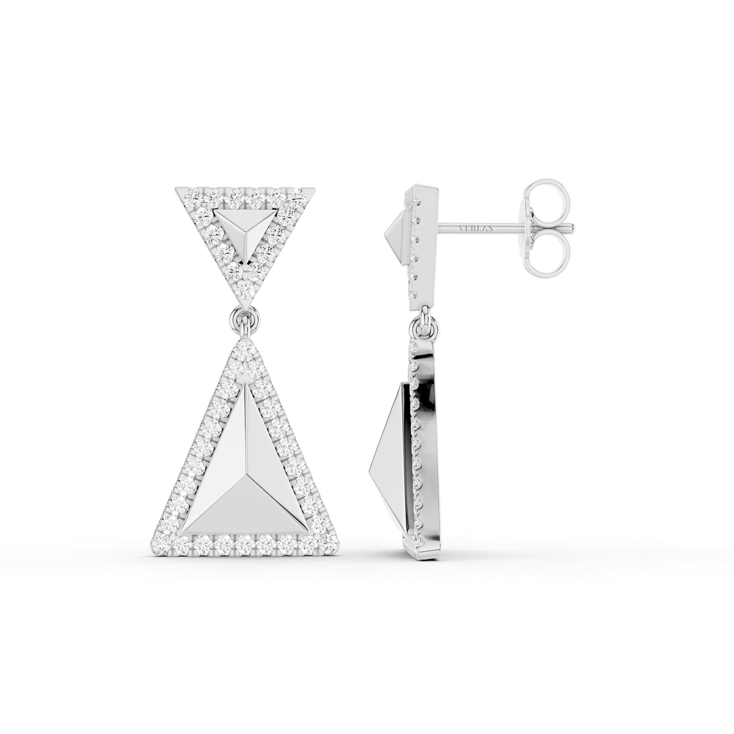 Pyramid Luxe Contour Earrings