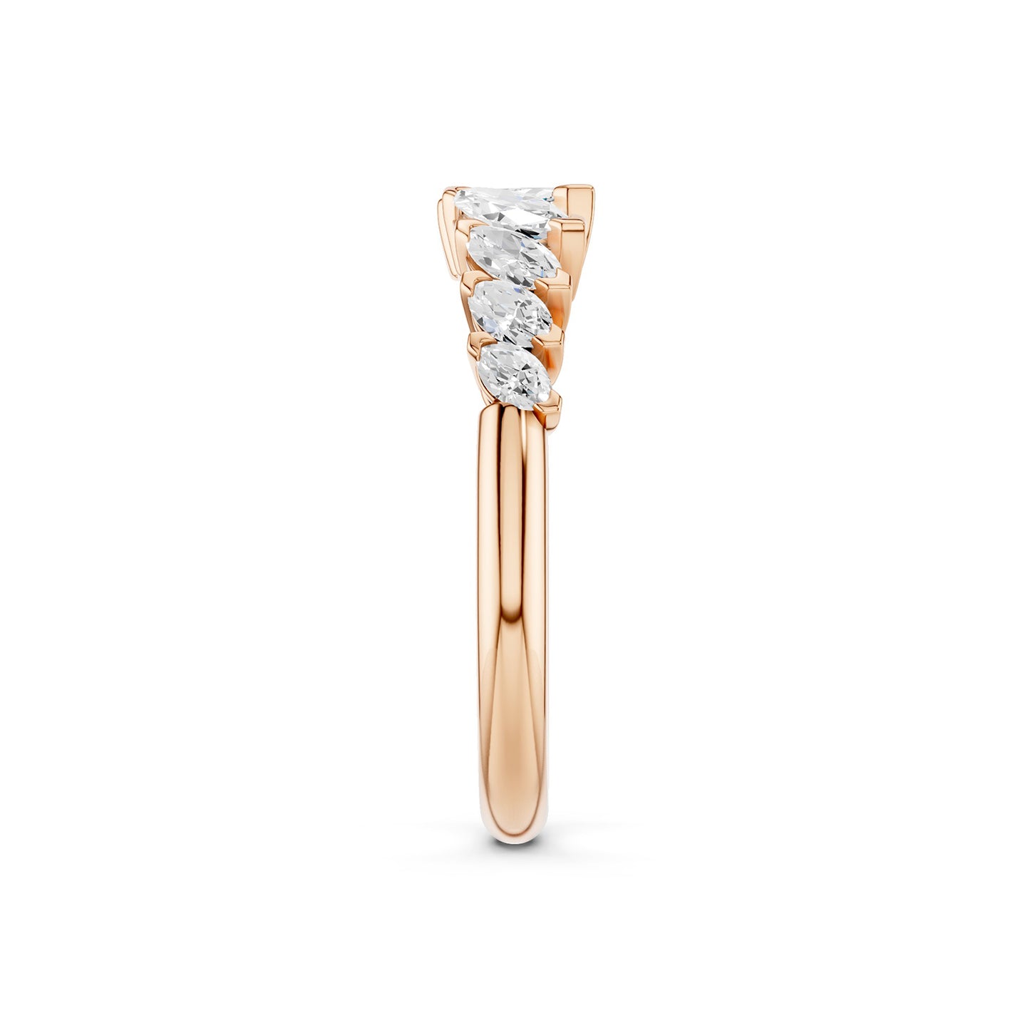 Marquise Crescendo Open Ring