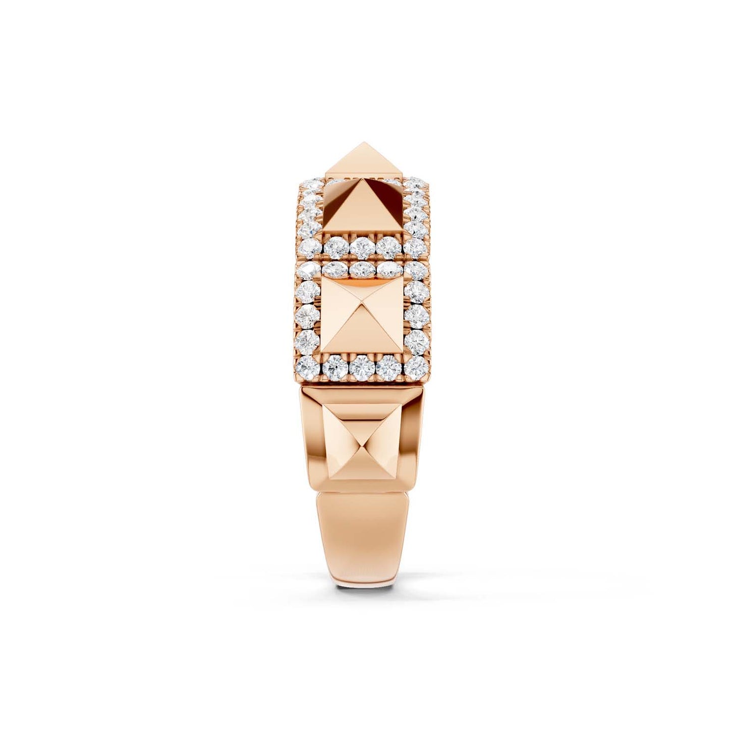 Pyramid Luxe Geometric Statement Band