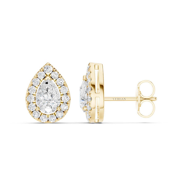 Dewdrop Halo Studs