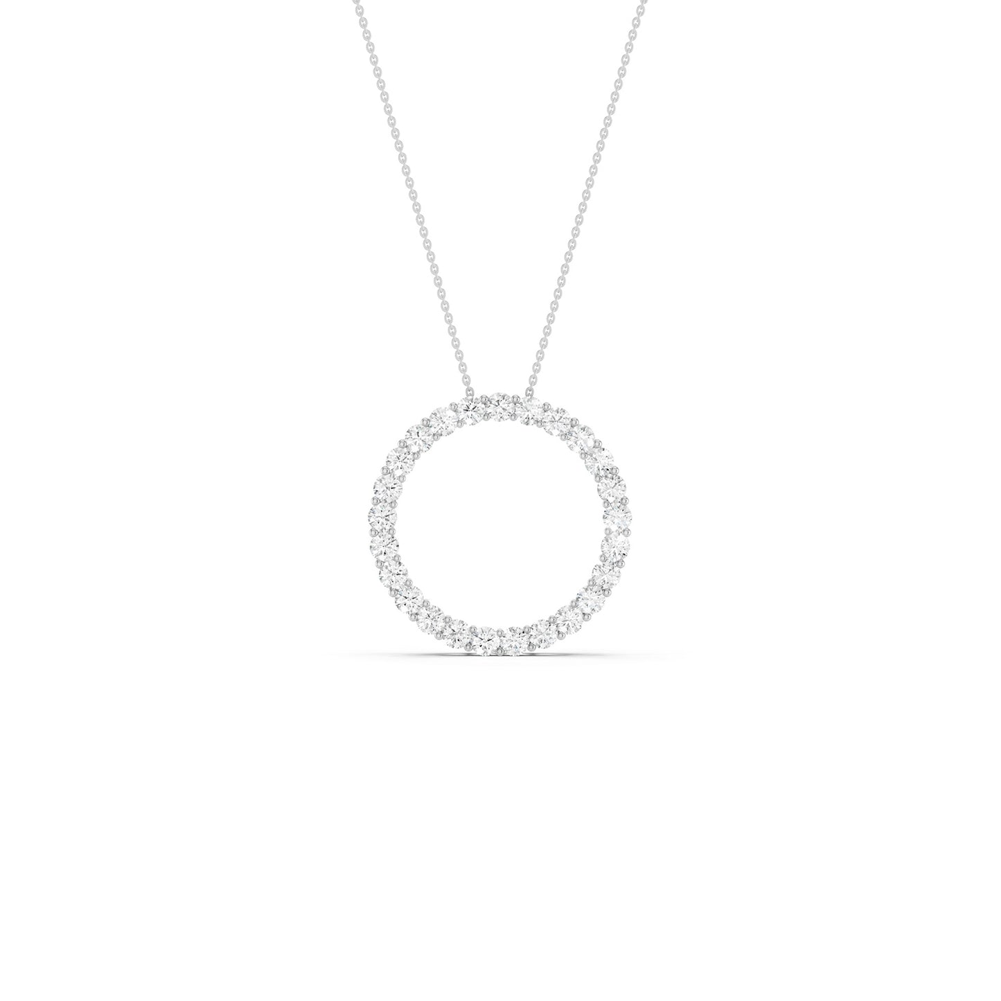 Silhouette Necklace - Circular
