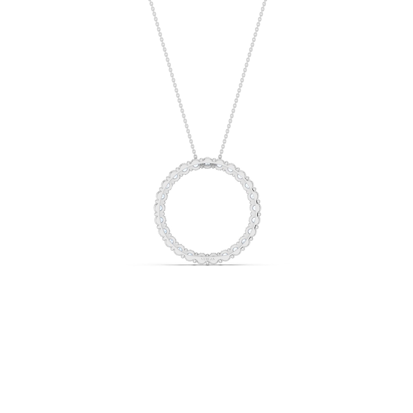 Silhouette Necklace - Circular