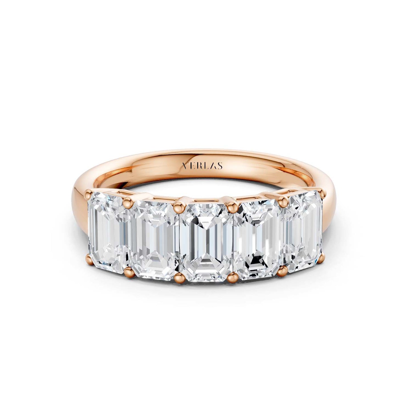 5-Stone Emerald Ring