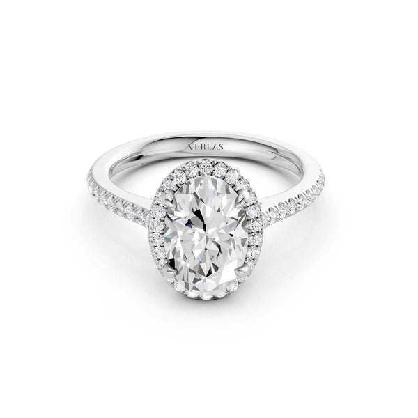 Ellipse Signature Halo Ring