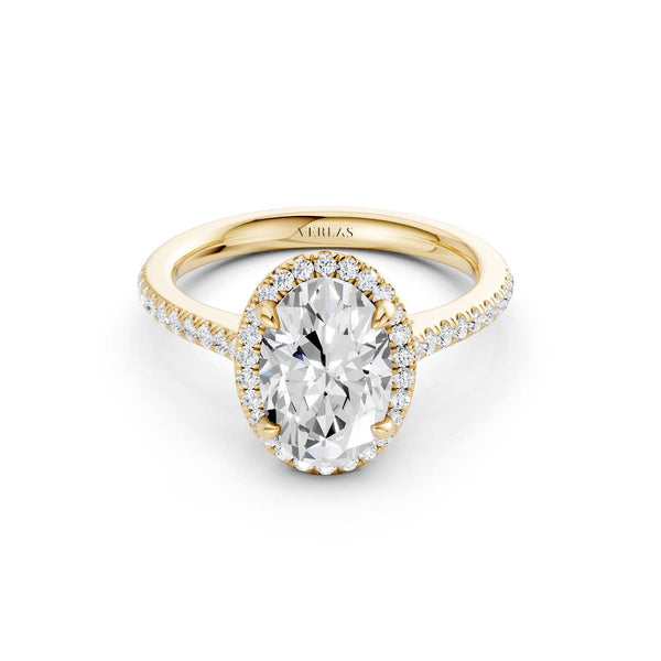 Ellipse Signature Halo Ring