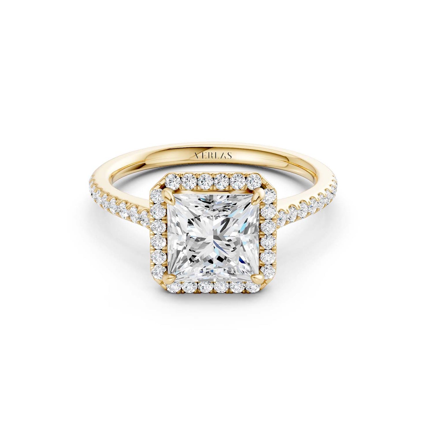 Princess Signature Halo Ring