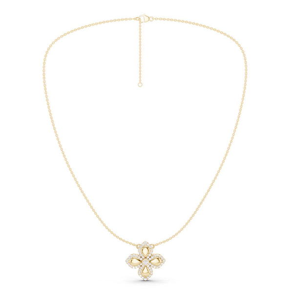La Fleur Diamond Contour Necklace